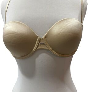 Maidenform Elegant Cream Strapless Bra with Straps